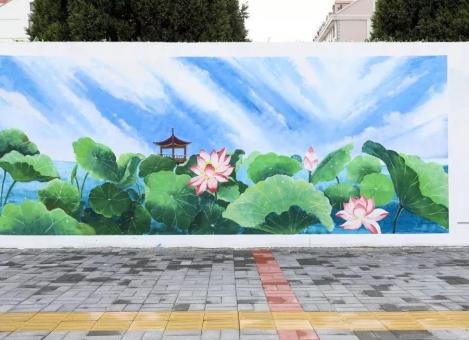 乐至墙绘施工材料制作工艺说明