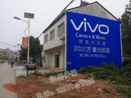 乐至墙体广告位置选择重要性