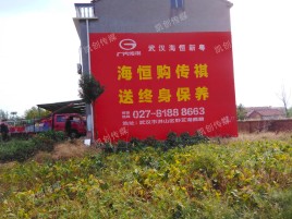 乐至墙体广告影响褪色的因素