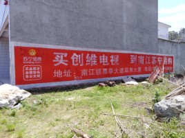 乐至墙体广告公司全面解决农村墙体广告痛点