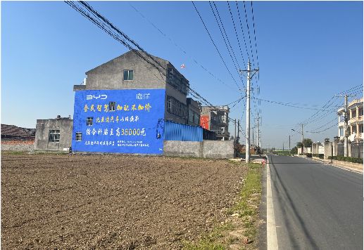 乐至墙体广告用的是什么漆？