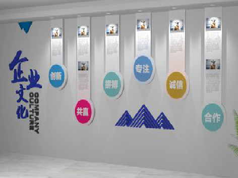 乐至企业文化墙需要传递什么办公文化？